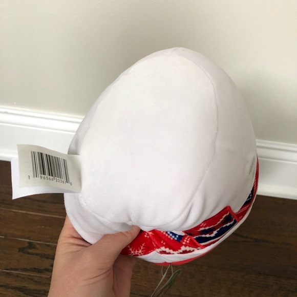 *NWT* Squishmallows Holiday 8” Manny the Snowman w/Fuzzy Hat - Picture 7 of 8